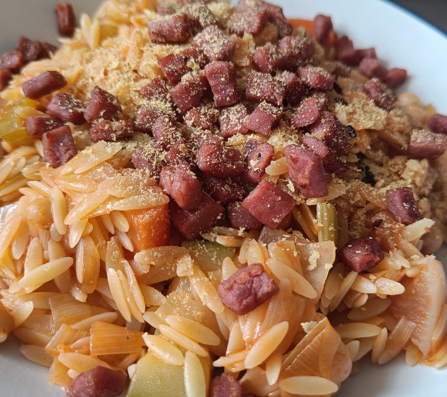 Simple minestrone soup