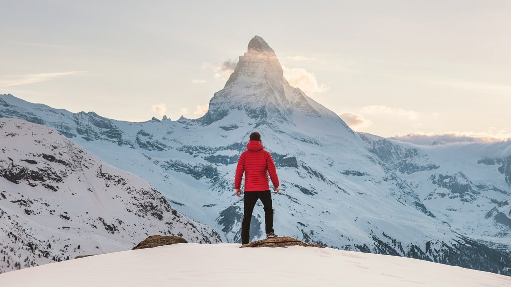 Start something new is like climbing a mountain!