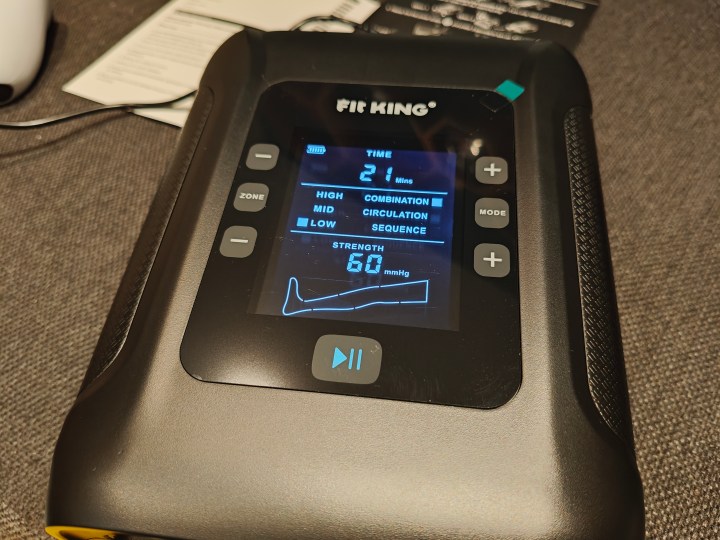 Fit King Boots control console